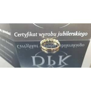 Pierścionek złoty 585, 1,51g, rozmiar 13